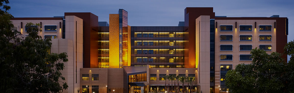 UCI Health Hospital building